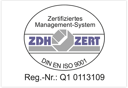 DIN EN ISO 9001 Zertifikat Logo